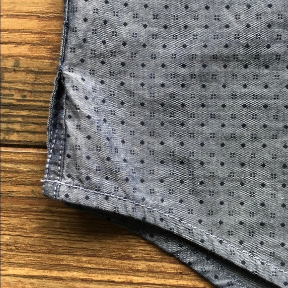 Howe men's blue button up casual shirt - Picture 3 of 3